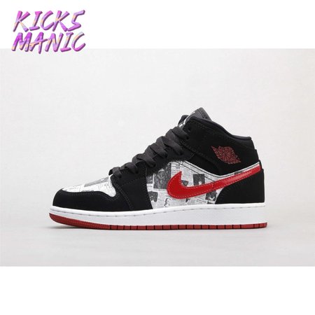 Air Jordan 1 Mid Newspaper Air Times 36-46