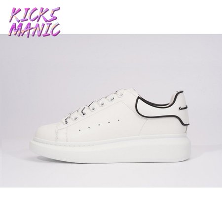 Alexander McQueen Oversized white Black SIZE: 35-45