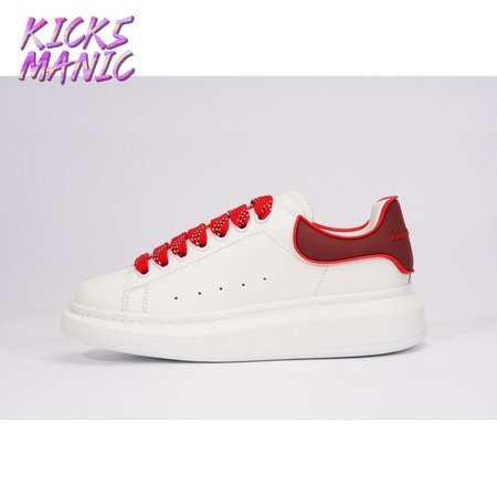 Alexander McQueen Oversized white Red SIZE: 35-45