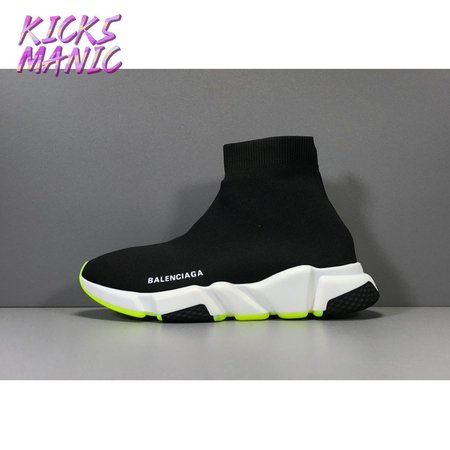 Balenciaga Speed Run Black&White Green SP36-45