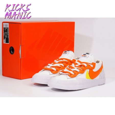 NK x Sacai Blazer Low "White Magma Orange" 36-46