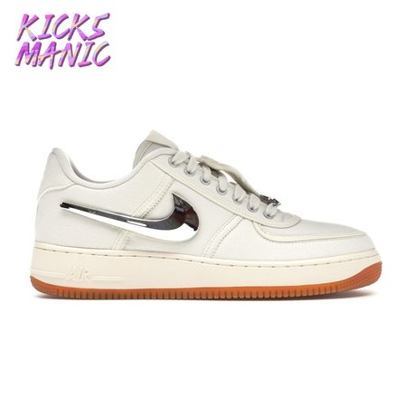 Travis Scott x Air Force 1 'Sail' Size 36-46