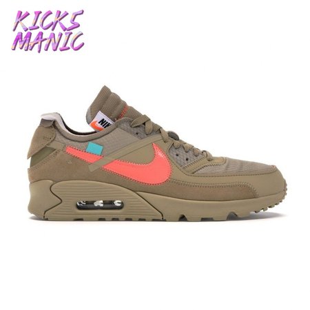 Off-White x Air Max 90 'Desert Ore' Size 36-46