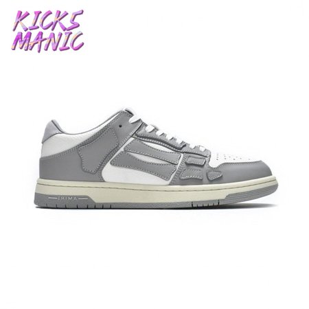 AMIRI Skel Top Low Whtie Grey Size 40-46