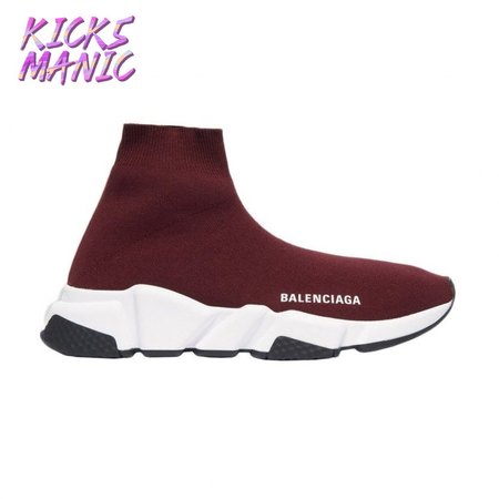 Balenciaga Speed Burgundy Size 36-46