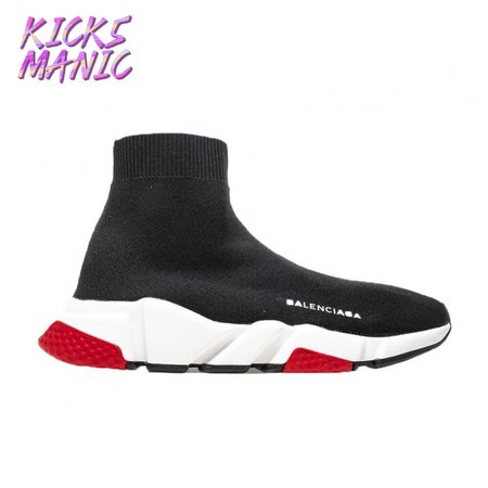 Balenciaga Speed Trainer Mid Black Red Size 36-46