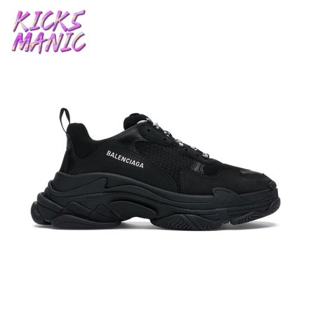 Balenciaga Triple S Triple Black Size 34-46