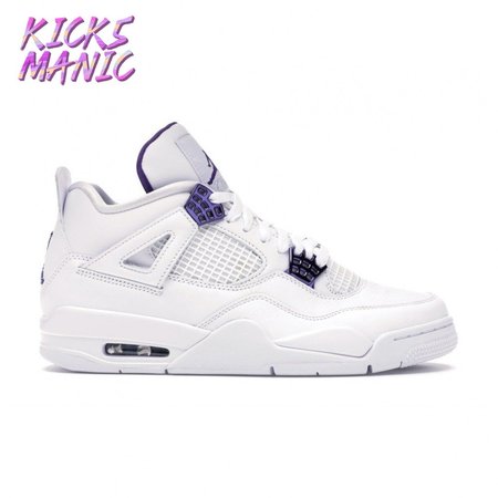 Air Jordan 4 Retro 'Purple Metallic' Size 36-47.5