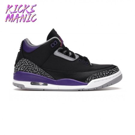 Air Jordan 3 Retro 'Court Purple' Size 40-47.5