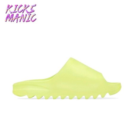 Yeezy Slides Glow Green GX6138 Size 37-48.5