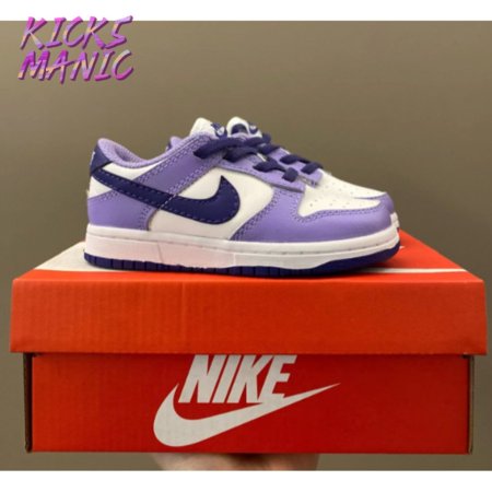 Nike Dunk Low Purple Kids Size 28-35