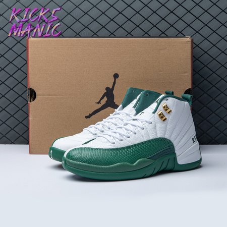 Air Jordan 12 White Green Size 40-47.5