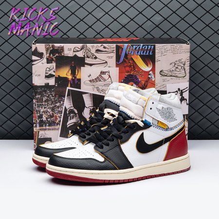 Jordan 1 Retro High Union Los Angeles Black Toe Size 36-47.5