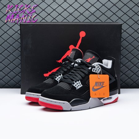 Air Jordan 4 Retro OG Bred 2019 Size 36-47.5