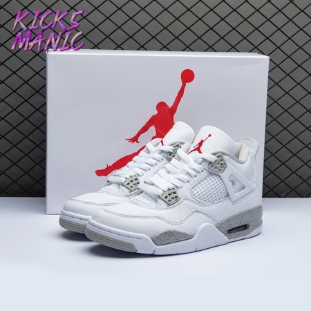 Air Jordan 4 Retro 'White Oreo' Size 36-47.5