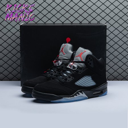 Jordan 5 Retro Black Metallic (2016) 845035-003 Size 40-47.5