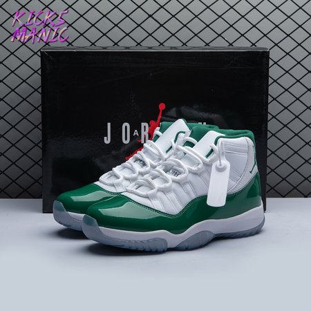 Jordan 11 Retro White Green CT8012-113 Size 40-48.5