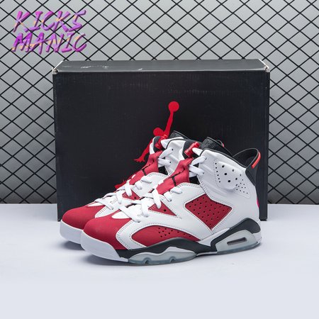 Air Jordan 6 Retro OG 'Carmine' 2021 CT8529-106 Size 40-47.5