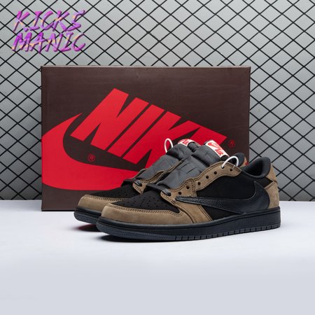 Travis Scott x Air Jordan 1 Low OG Velvet Brown DM7866 202 Size 36-47.5