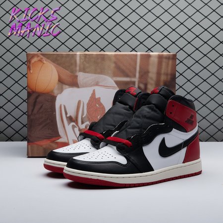 Jordan 1 Retro High OG 'Black Toe Reimagined' DZ5485 106 Size 36-47.5